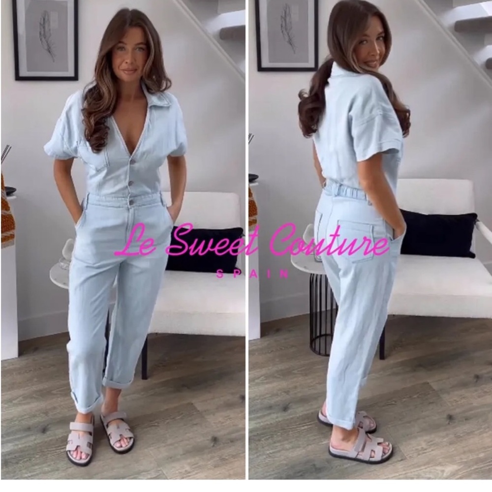 NWT Zara Light Jumpsuit Size S And M